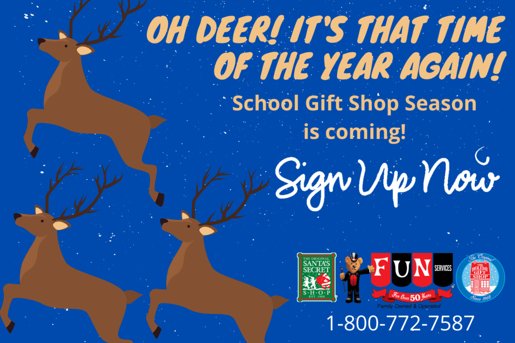 Oh Deer - it's that time of year again - Gift Shop Season is coming